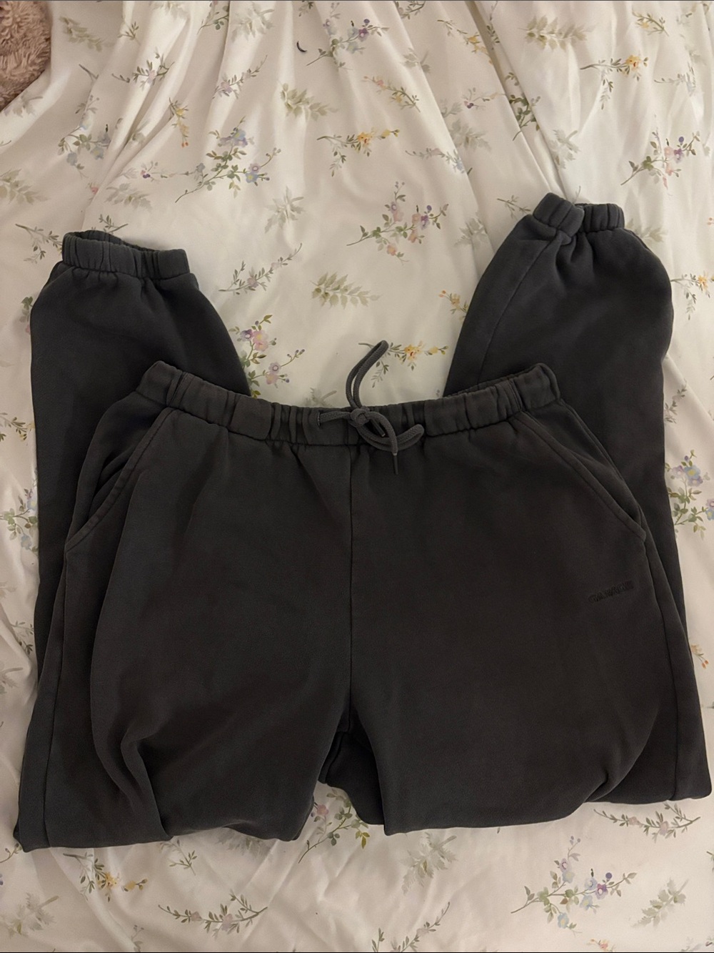 Garage Dark Gray Kids Jogger Sweatpants - Charcoal Black Look